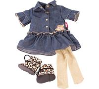 Götz 3403261 Combinaison Golden Coolness - Ensemble de vêtements pour poupée Taille XL - Ensemble vêtements et Accessoires 4 pièces pour poupées Debout de 45 à 50 cm
