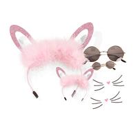 Götz 3403301 Lampi Twins - Kit de Coiffure Lapin pour poupées et Mamans de poupées - Accessoires de Coiffure - Kit de Coiffure 6 pièces pour Toutes Les poupées et poupées Debout