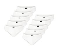 Götzburg 740921 Lot de 10 Slips, Blanc., XXL