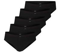 Götzburg Lot de 5 Slips pour Homme 740921 - Noir - XX-Large