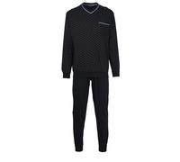 Götzburg Pyjama long bleu / noir / blanc, Taille M