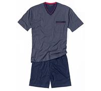 Götzburg Shorty, V-Ausschn. - Ensemble de pyjama - Homme, Blau (Navy 7013), Small