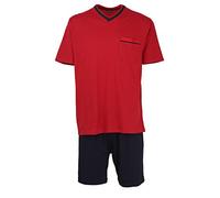 Götzburg Shorty, V-Ausschn. - Ensemble de pyjama - Homme, Rot (chili pepper 2083), XXXXX-Large