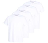 Götzburg T-shirt basique à col rond, 4 x blancs, XXL