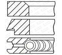 GOETZE ENGINE 08-453000-00 Jeu de segments de pistons pour CITROËN,DS,PEUGEOT