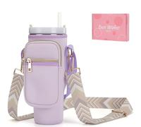 GOEWY Stanley Sac de transport pour bouteille d'eau avec bandoulière réglable et poche pour téléphone portable pour gobelet de 1,2 l avec poignée, cadeau idéal pour femme