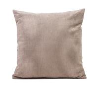 Gözze Capri, Velours côtelé Uni Oreiller, Rembourré et Cousu