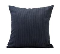 Gözze Capri, Velours côtelé Uni Oreiller, Rembourré et Cousu