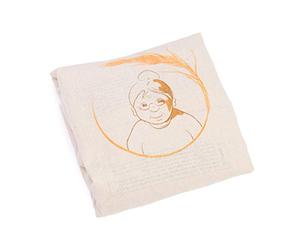 Gözze - Coussin à Graines, Naturel, Garniture: 850g, Tissu de base dense (3000 g/m²) - 20 x 53 cm