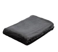 Gözze - Couverture douillette, Memphis, lourde 300 g/m², 150 x 200 cm - Anthracite