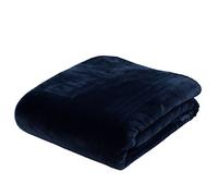 Gözze - Couverture Douillette Premium Cashmere-Feeling, 500 g/m², 130 x 170 cm - Marine