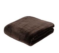 Gözze - Couverture Douillette Premium Cashmere-Feeling, 500 g/m², 180 x 220 cm - Chocolat