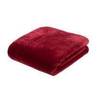 Gözze - Couverture Douillette Premium Cashmere-Feeling, 500 g/m², 180 x 220 cm - Rouge