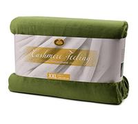 Gözze - Couverture Douillette Premium Cashmere-Feeling, 500 g/m², 220 x 240 cm - Vert foncé