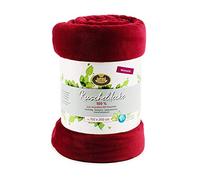 Gözze Couverture, Polyester, Bordeaux, 150 x 200 cm