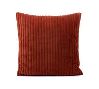 Gözze - Housse de Coussin aspect Velours côtelé, Lot de 2, 50 x 50 cm - Cannelle