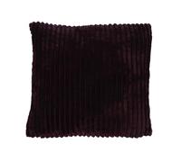 Gözze - Housse de Coussin aspect Velours côtelé, Lot de 2, 50 x 50 cm - Mûre