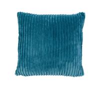Gözze Lot de 2 housses de coussin en velours côtelé, 50 x 50 cm, Couleur : Pétrole, 40067-54-A2