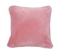 Gözze - Housse de Coussin Premium Cashmere-Feeling, Lot de 2, 500 g/m², 50 x 50 cm - Rose poudré