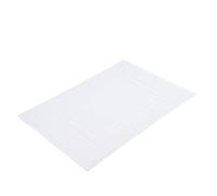Gözze - Lot de 2 Tapis de bain, 100% Coton, 50 x 70 cm - Blanc