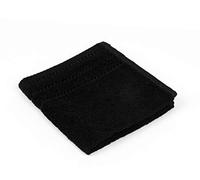 Gözze - Lot de 4 Essuie-Mains, Berlin, 100% Coton, 30 x 30 cm - Noir