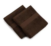 Gözze - New York Serviette, Lot de 2, Douce et absorbante, 100% Coton, 50 x 100 cm - Mocca
