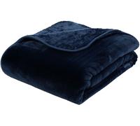 Gözze - Premium Cashmere-Feeling couverture d'intérieur et douillette, 500 g/m², 130 x 170 cm - vieux rose