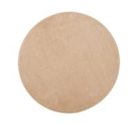 Gözze - Premium Tapis de Bain rond Antidérapant, RIO, 100% microfibres, Ø 110 cm - Sable