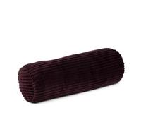 Gözze - Rouleau d'oreiller moelleux en velours côtelé, idéal comme repose-nuque, 70 x 22 cm - Mûre