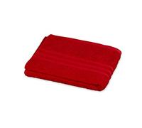 Gözze - Serviette de Sauna élégante, Sylt, 100% coton, Tissu de base dense (440 g/m²), 70 x 200 cm - Bordeaux