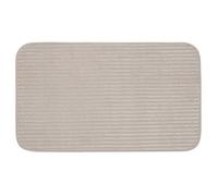 Gözze - Tapis de Bain doux antidérapant, 100% Polyester, 50 x 70 cm - Taupe
