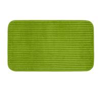 Gözze - Tapis de Bain doux antidérapant, 100% Polyester, 60 x 100 cm - Vert foncé