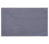 Gözze - Tapis de bain antidérapant, super doux, 100% microfibre, 70 x 120 cm - Gris