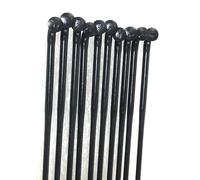 GOFDASY Lot de 10 rayons PSR TB2015 originaux à triple bout 2015 en acier inoxydable J-hook calibre 14G sans coupe 275 279 283 291 295 298 302 (294 mm)