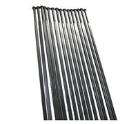 GOFDASY Lot de 12 piliers PSR Aero 1423 - Jauge de traction droite - 14 radios de 2,0 mm en acier inoxydable 1423 - Convient pour VTT - Route 14G - Rayons plats - Pour vélo (214 mm)