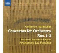 Petrassi – Concertos pour Orchestre N° 1 à N° 3 – CD – NAXOS