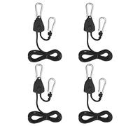 gofidin Lot de 4 cordons robustes réglables de 0,35 cm pour le jardinage, la croissance, l'arc de la poupe, la poulie d'arrimage