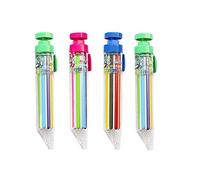 gofidin Lot de 4 crayons multicolores 8 en 1, style créatif, à faire soi-même, crayons de couleur pastel à l'huile remplaçables pour enfants, outils de peinture graffiti (aléatoire)