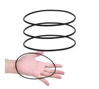 Gofira Lot de 3 joints toriques améliorés 381 x 7,9 cm en caoutchouc nitrile haute concentration pour des applications polyvalentes dans la réparation de tuyaux d'eau, l'étanchéité hydraulique et