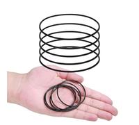 Gofira Lot de 5 joints toriques améliorés de 145 x 4,8 cm en caoutchouc nitrile haute concentration pour des applications polyvalentes dans la réparation de tuyaux d'eau, l'étanchéité hydraulique et