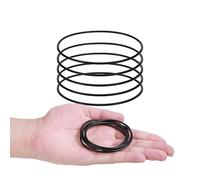 Gofira Lot de 5 joints toriques améliorés de 160 x 6,3 cm en caoutchouc nitrile haute concentration pour des applications polyvalentes dans la réparation de tuyaux d'eau, l'étanchéité hydraulique et