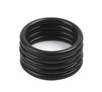 Gofira Lot de 5 joints toriques améliorés de 61 x 6,3 cm en caoutchouc nitrile haute concentration pour des applications polyvalentes dans la réparation de tuyaux d'eau, l'étanchéité hydraulique et