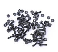 GOFIRA M6-1 x 20-35 boulons à tête hexagonale à bride pour moto, filetage grossier, pompe, réparation de voiture, projet de bricolage