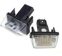 GOFORJUMP 1 Paire Pas D'ERREUR Atuo LED Numéro de Plaque d'immatriculation Lampe arrière pour pour P/eugeot 206 207 306 307 pour C/itroen C3 C4 C5 Car Styling