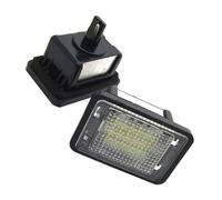 GOFORJUMP 2pcs Pour M/ERCEDES B/ENZ GLK X204 Canbus Sans Erreur LED Lumière de Plaque d'Immatriculation Blanc 12V LED Lampe de plaque d'immatriculation pour Benz Accessoires