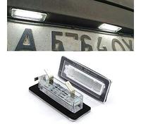GOFORJUMP 2x Erreur Libre 18SMD Pour B/Enz fortwo LED Lumière de plaque d'immatriculation LED Voiture Led Numéro de plaque d'immatriculation Lampe Éclairage automatique