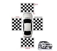 GOFORJUMP Tissu d'étalonnage de calibrage de caméra de véhicule 1.6 * 1.2M 2D pour système panoramique panoramique DVR panoramique à 360 degrés