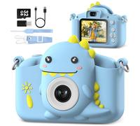 Gofunly Appareil Photo Enfant, 2.0 Pouces Appareil Photo Numérique pour Enfant, HD 1080P Caméra Vidéo Selfie avec 32GB Carte, Caméra pour Enfant Garçons & Filles de 3 à 12 Ans de Cadeau Jouet