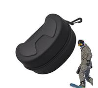 Goggle Case - EVA, 8.27x4.33x4.72in Zippered Case Snow Goggles Storage | Durable Protective Eyewear Cases, Ski and Snowboard Gear Organizer For Travel, Sports de plein air, ski, snowboard, medium b
