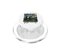 Gogh Riding Funny Cyclisme Art Cyclisme Graphique PopSockets PopGrip pour MagSafe